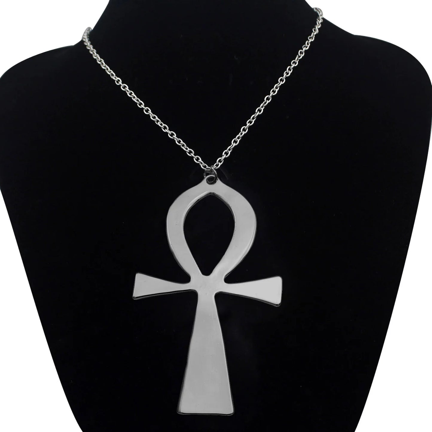 Gothic Egyptian Large Ankh Cross Pendant