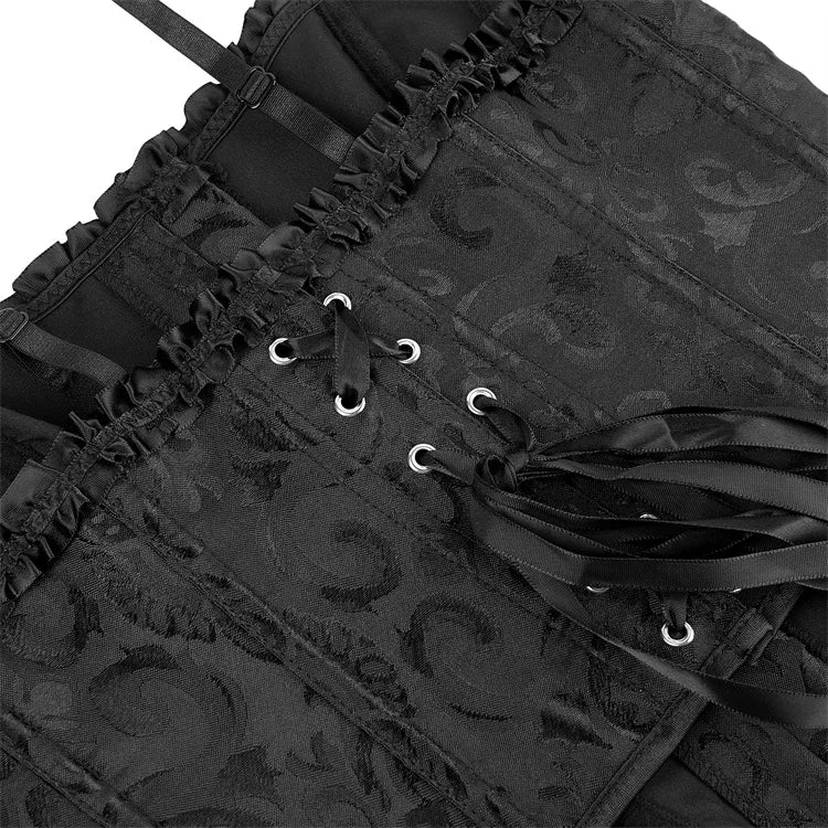Gothic Romantic Victorian Goth Vintage Corset Style Top