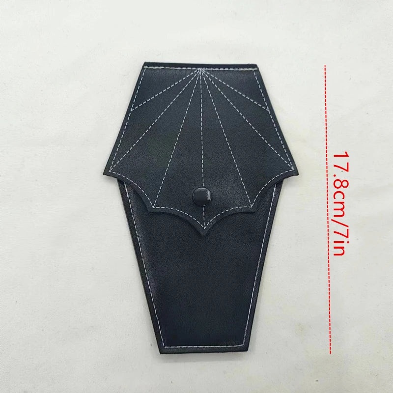 Gothic Coffin Shaped Sunglasses Glasses Holder Case