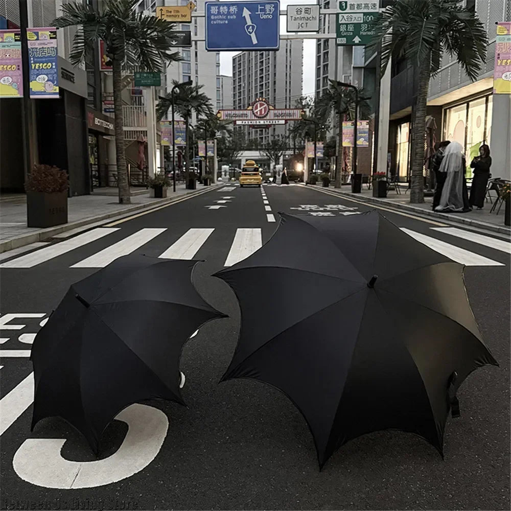 Gothic Wednesday Goth Parasol Umbrella