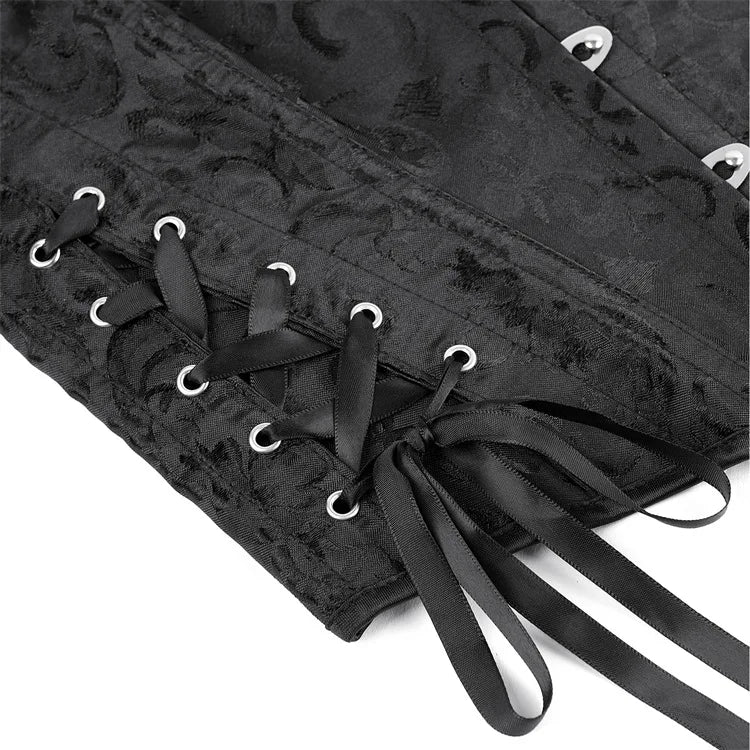 Gothic Romantic Victorian Goth Vintage Corset Style Top