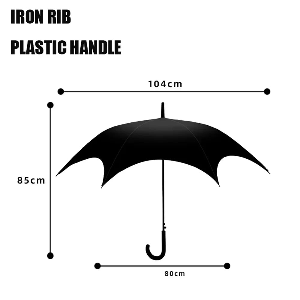 Gothic Wednesday Goth Parasol Umbrella