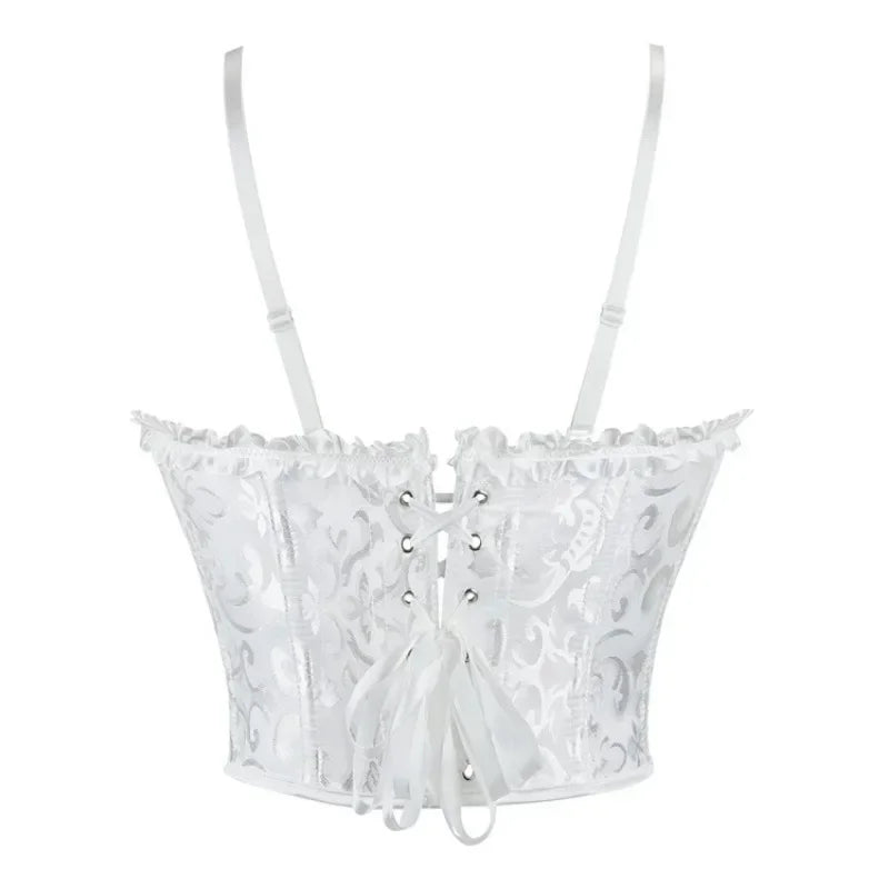 Gothic Romantic Victorian Goth Vintage Corset Style Top