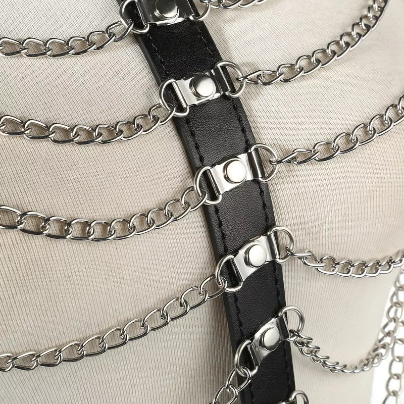 Gothic Body Chain Harness