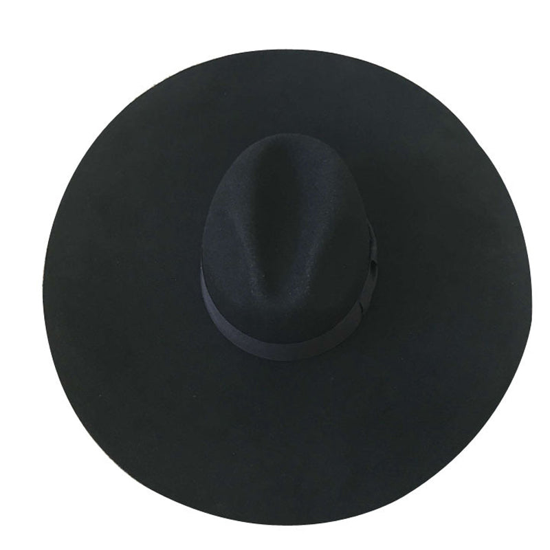 Gothic Wiccan Wide Brim Hat