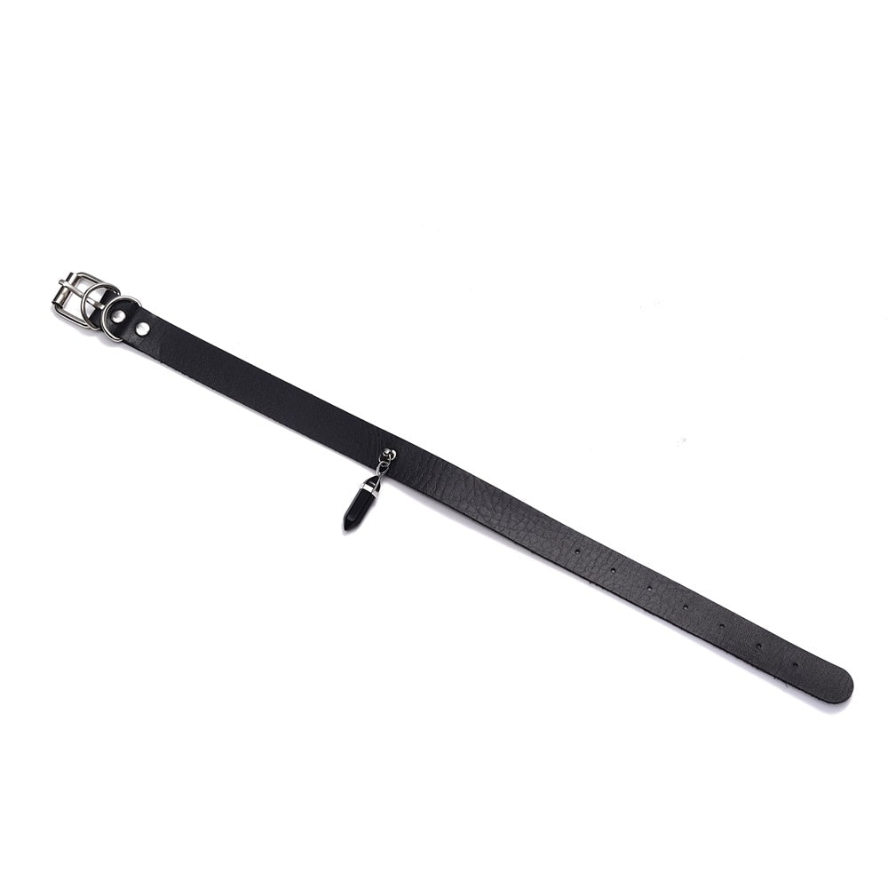 Gothic Y2K Crystal Choker Necklace