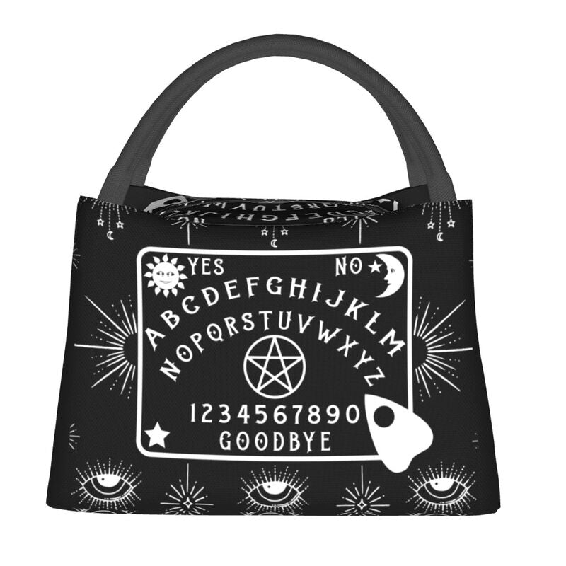 Gothic Ouija Spirit Board Insulated Lunch Bag