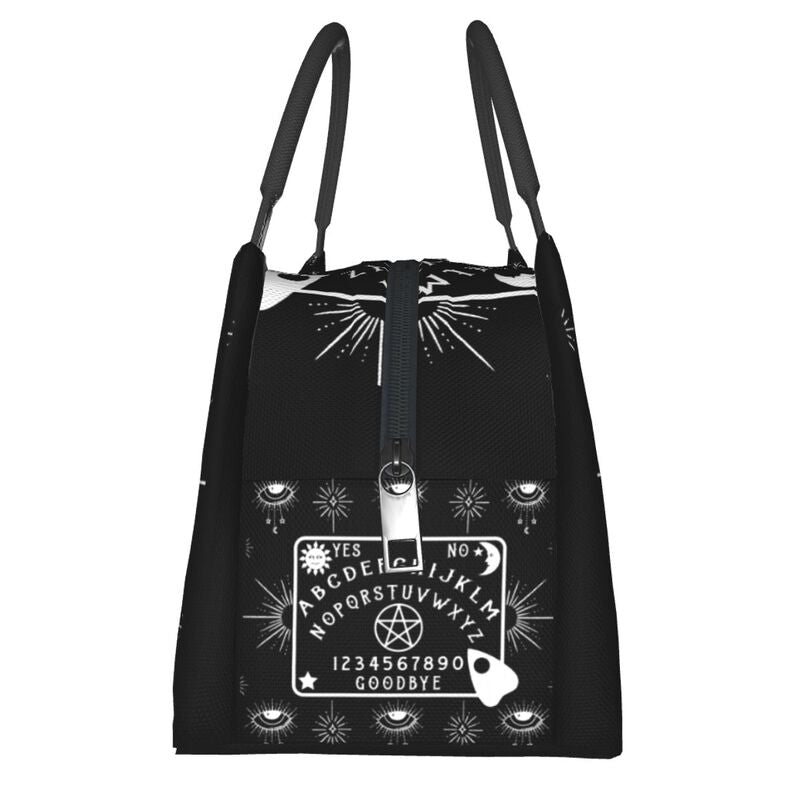 Gothic Ouija Spirit Board Insulated Lunch Bag