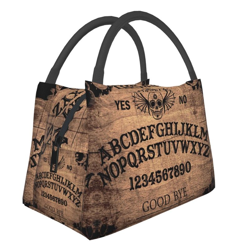 Gothic Ouija Spirit Board Insulated Lunch Bag