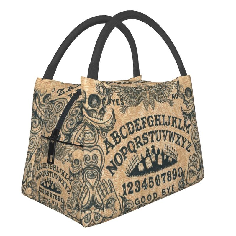 Gothic Ouija Spirit Board Insulated Lunch Bag