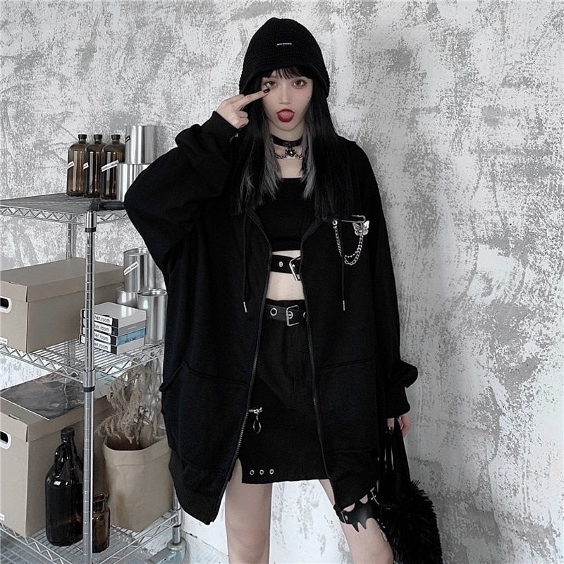 Gothic Harajuku Devil Horn Hoodie