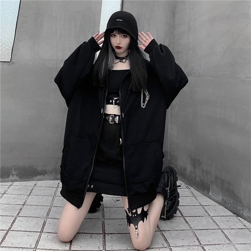Gothic Harajuku Devil Horn Hoodie