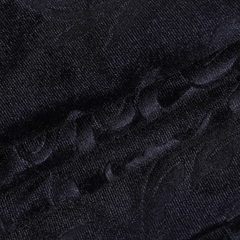 Gothic Vintage Lace Trim Camisole Top