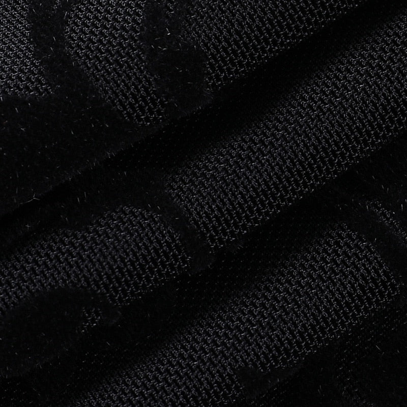 Gothic Mesh See Through Flared Pants