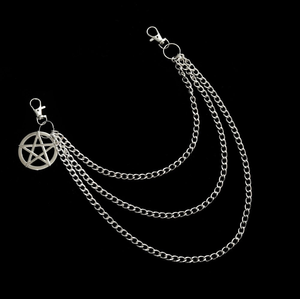 Gothic Pentagram Chains