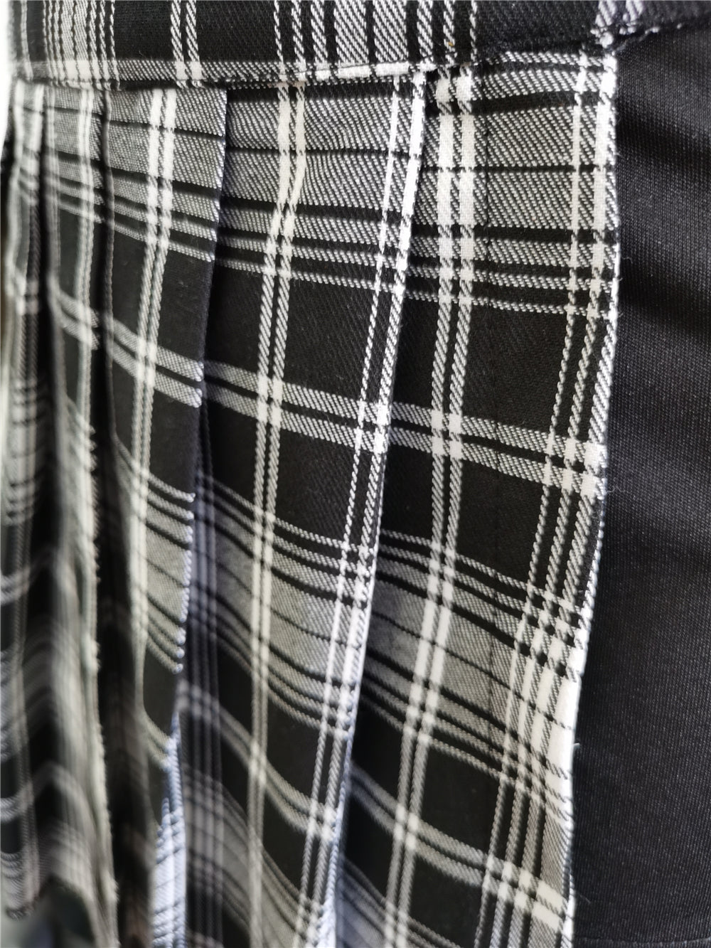 Gothic Grunge Plaid Pleated Mini Skirt Shorts (available in XS to 4XL)