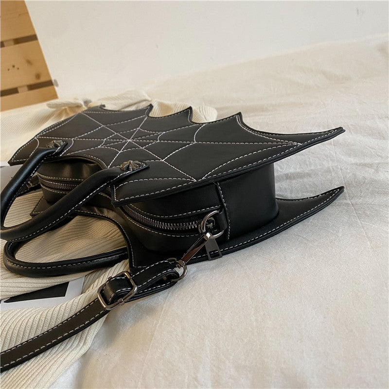 Gothic Spider Web Crossbody Hand Bag