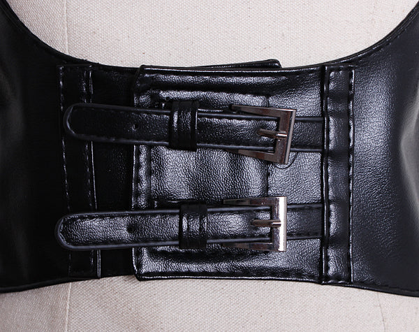 Gothic Punk Waist Corset Vest Harness