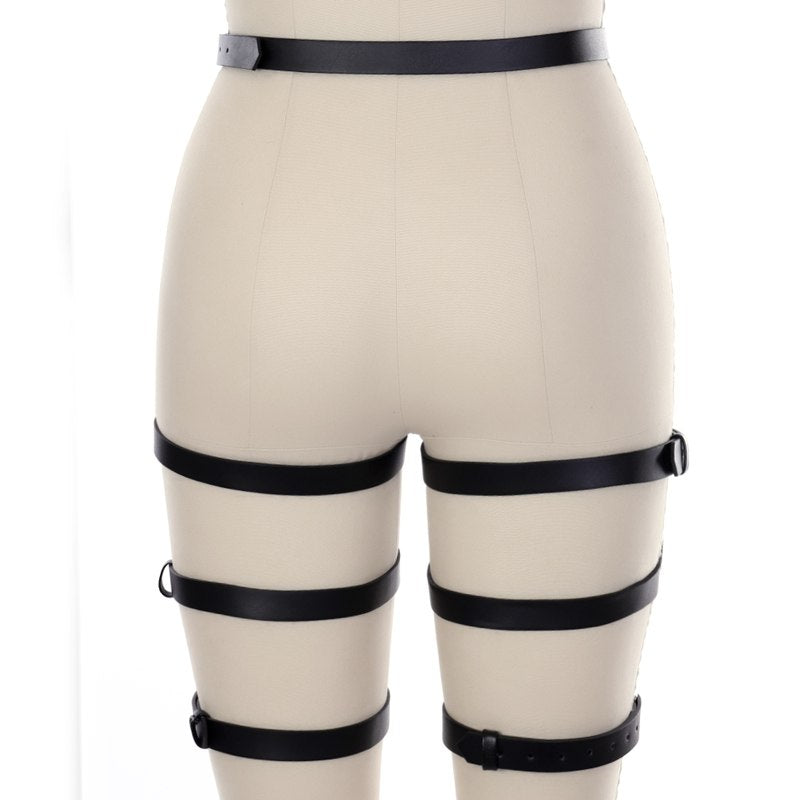 Gothic Leg and Waist Harness