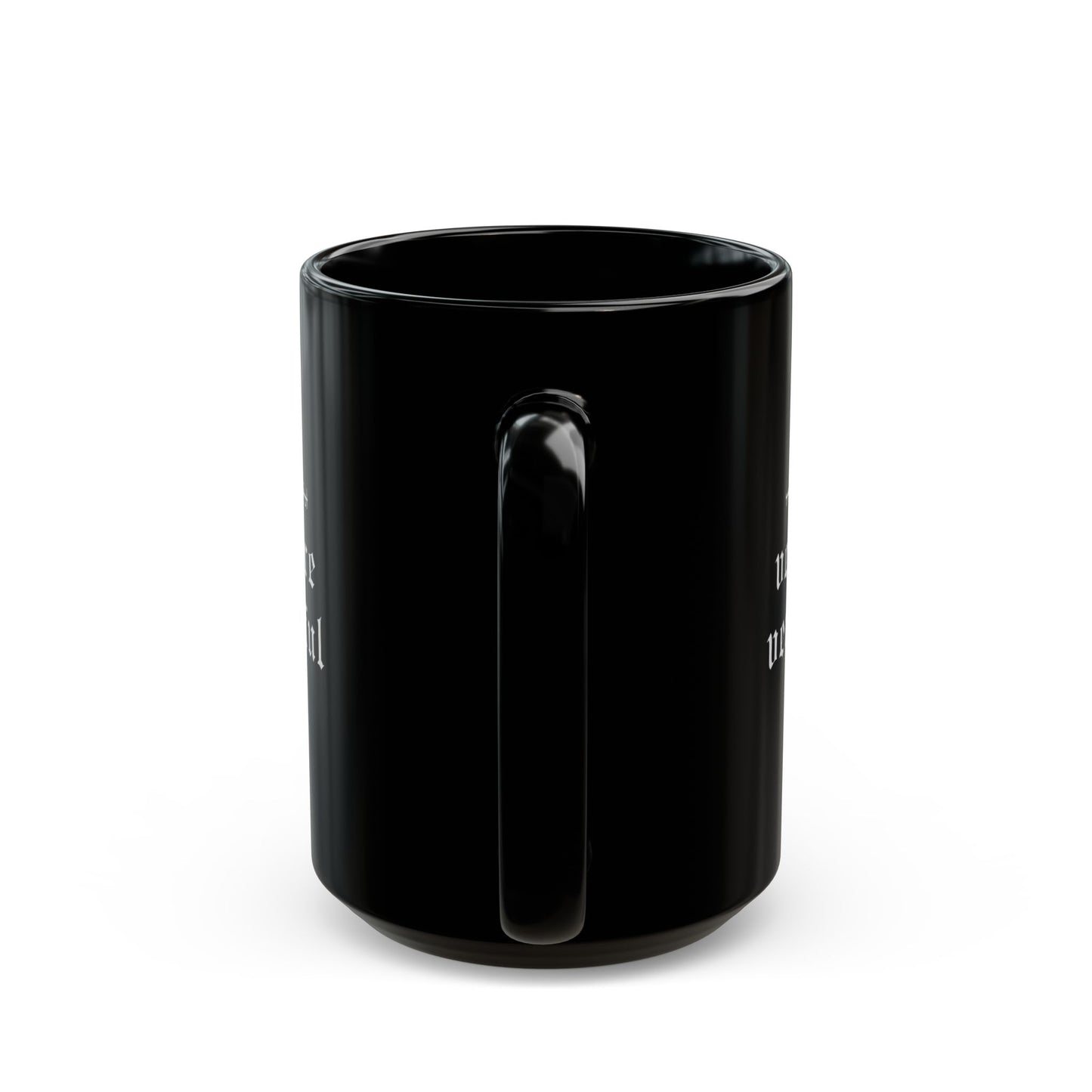 VERY OBSCURE VERY GLOOMFUL Alt Gothic Black Mug (11oz, 15oz)