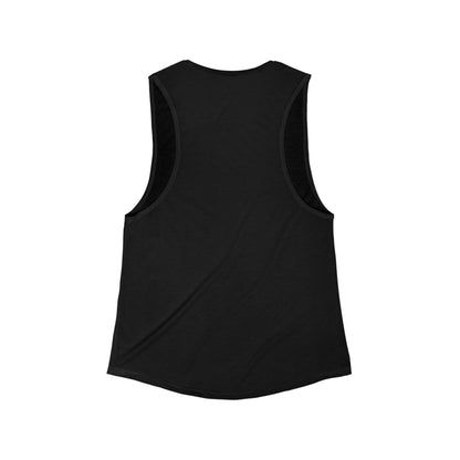 VERY OBSCURE VERY GLOOMFUL Alt Gothic Flowy Scoop Muscle Tank Top