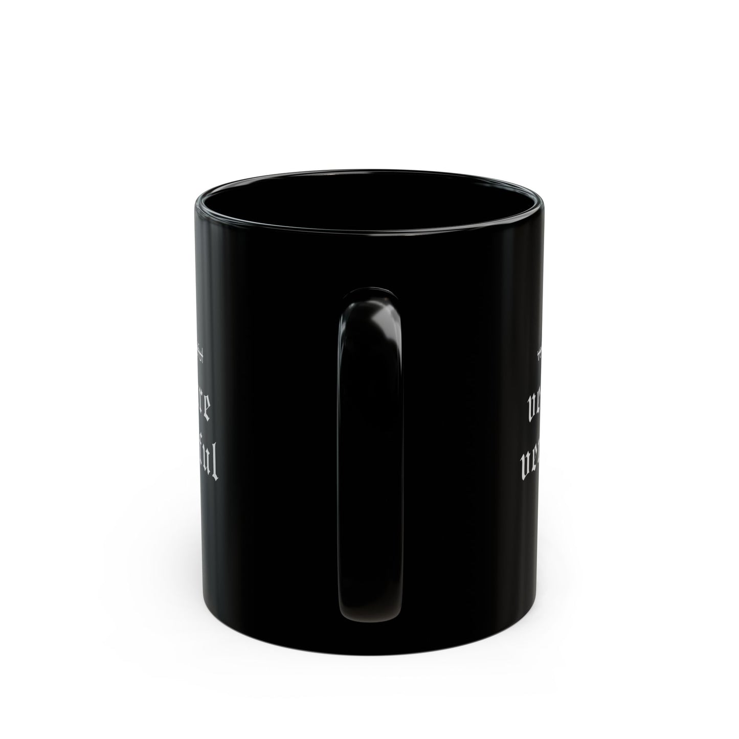 VERY OBSCURE VERY GLOOMFUL Alt Gothic Black Mug (11oz, 15oz)