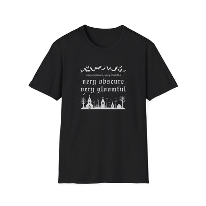 VERY OBSCURE VERY GLOOMFUL v.2 Alt Gothic Unisex Softstyle T-Shirt