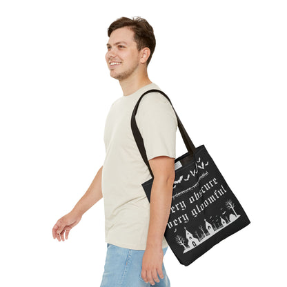 VERY OBSCURE VERY GLOOMFUL v.2 Alt Gothic Tote Bag