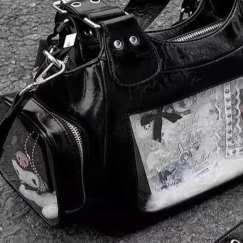 Gothic Y2K Harajuku Crossbody Bag