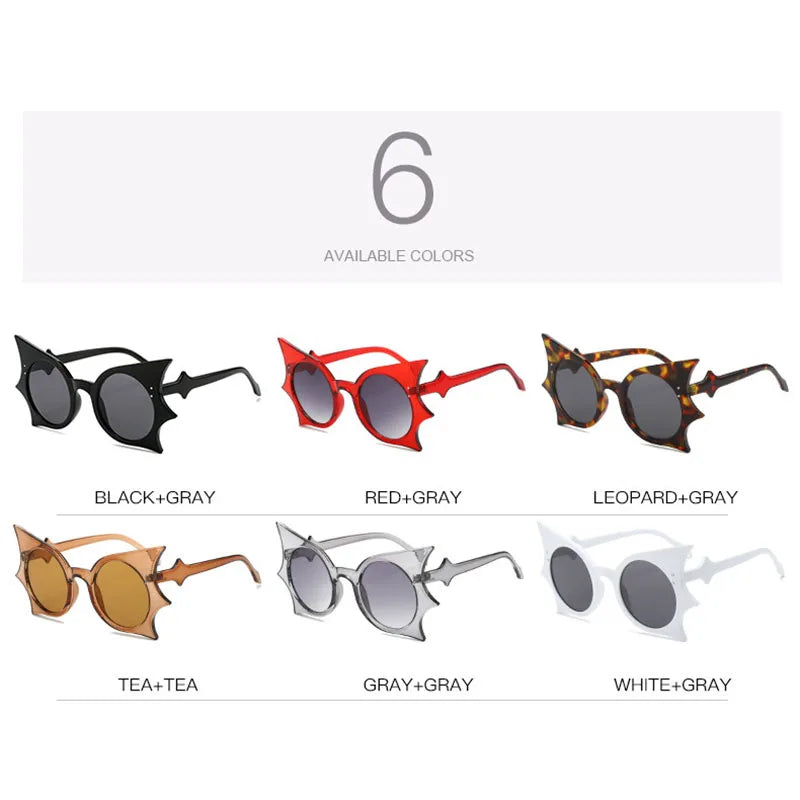 Gothic Bat Bat Wing Eyewear Sunglasses (available in 6 colors)