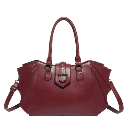 Gothic Alt Goth Large Bat Wings Tote Shoulder Crossbody Bag (available in 2 colors)