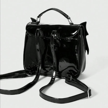 Gothic Alt Goth Bat Wings Backpack Bag