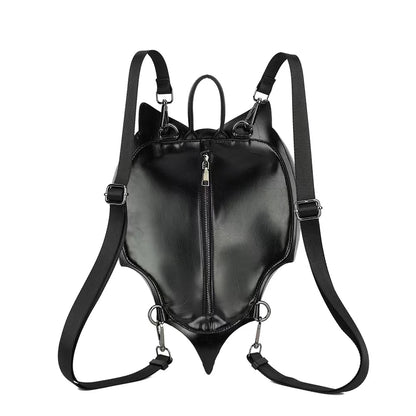 Gothic Bat Shaped Backpack Handbag