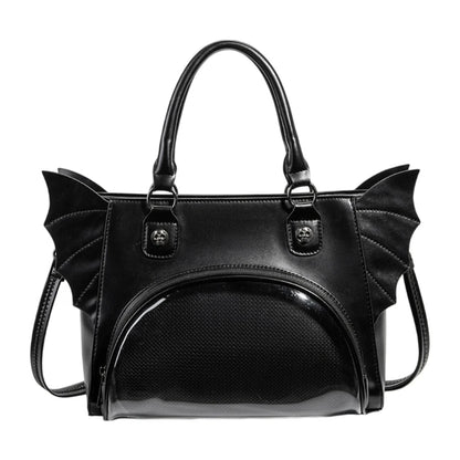 Gothic Alt Goth Bat Wings Crossbody Bag Handbag