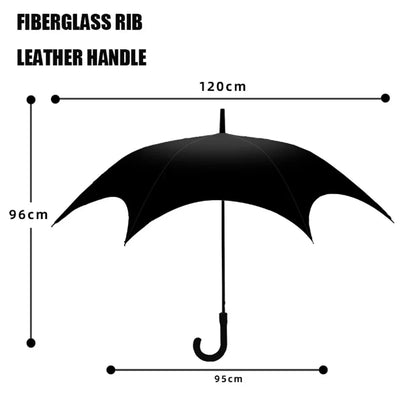 Gothic Wednesday Goth Parasol Umbrella