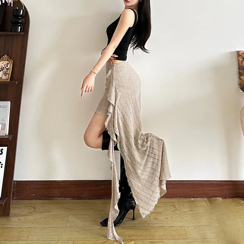 即日発送】gothic irregular hem skirt / LG1186 – EU4RIA