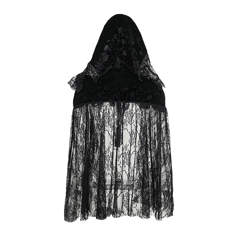 Gothic Victorian Lace Cloak