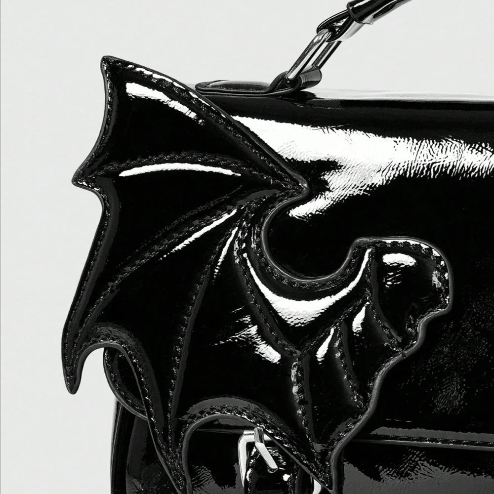 Gothic Alt Goth Bat Wings Backpack Bag