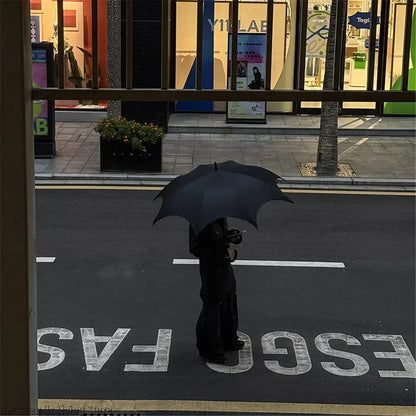 Gothic Wednesday Goth Parasol Umbrella