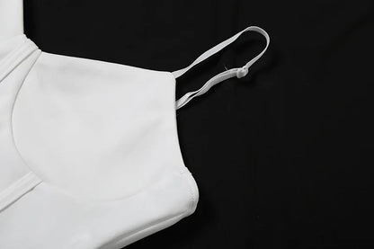 Gothic Y2K Alt Goth Irregular Lace Ruffled Tank Top (available in 2 colors)