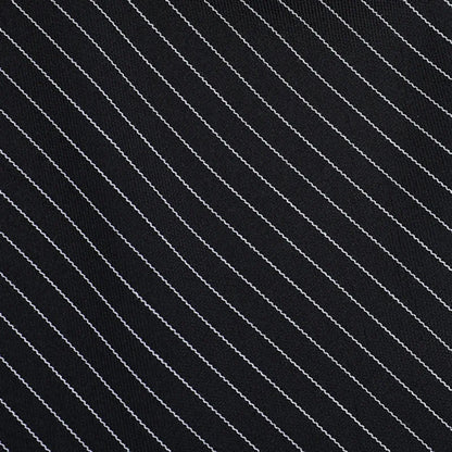 Gothic Alt Goth Pinstriped Ruched Skirt