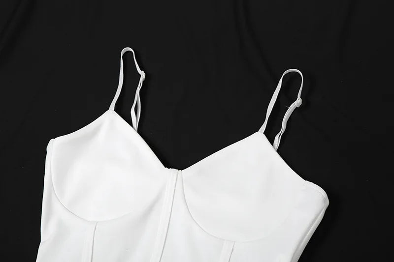 Gothic Y2K Alt Goth Irregular Lace Ruffled Tank Top (available in 2 colors)