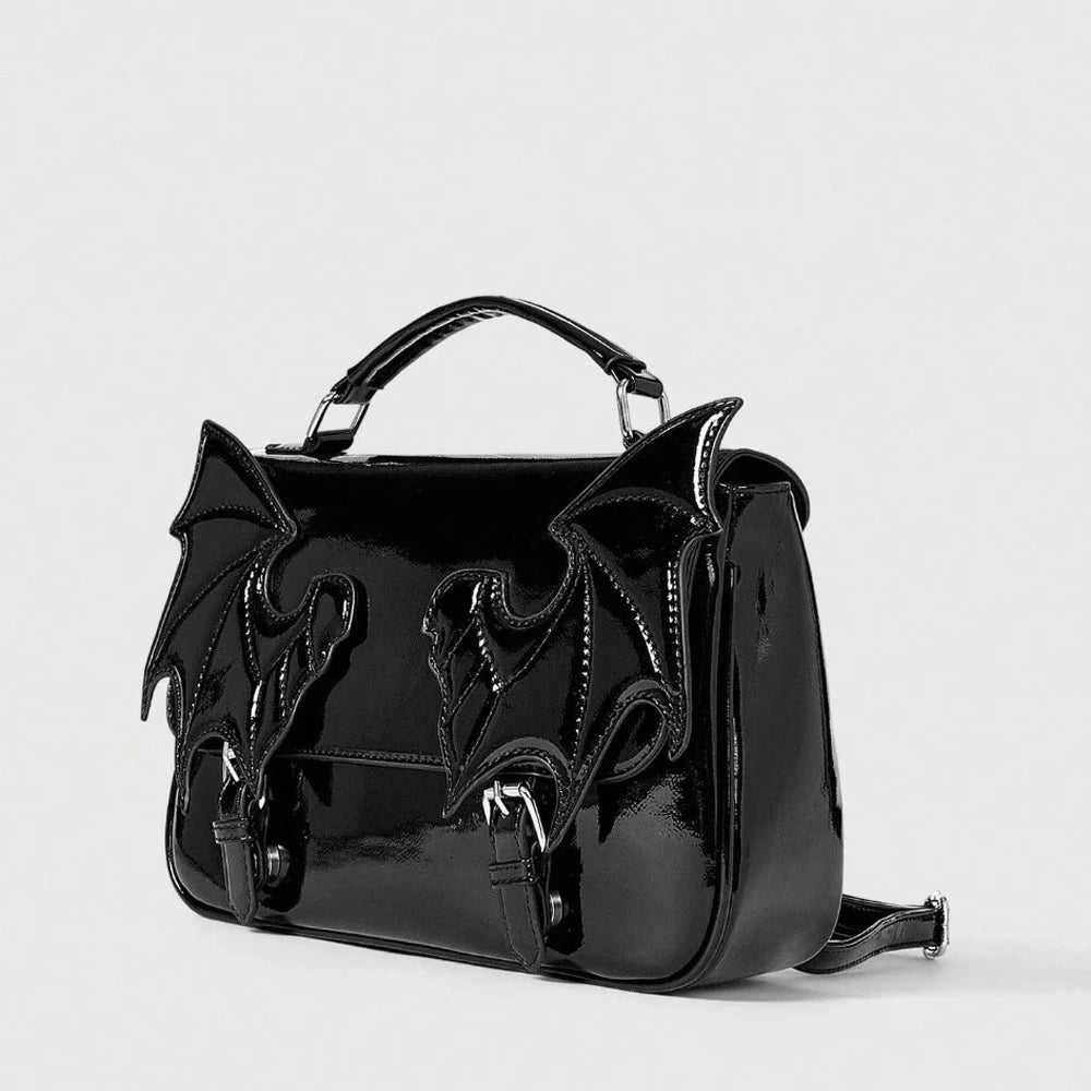 Gothic Alt Goth Bat Wings Backpack Bag
