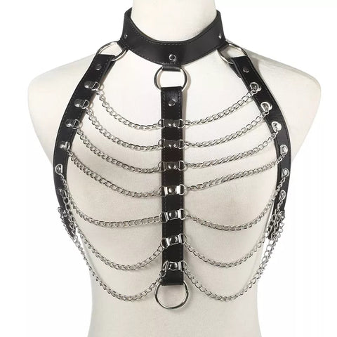 Gothic Body Chain Harness