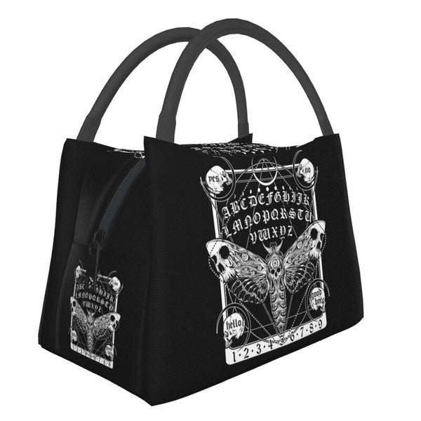 Gothic Ouija Spirit Board Insulated Lunch Bag