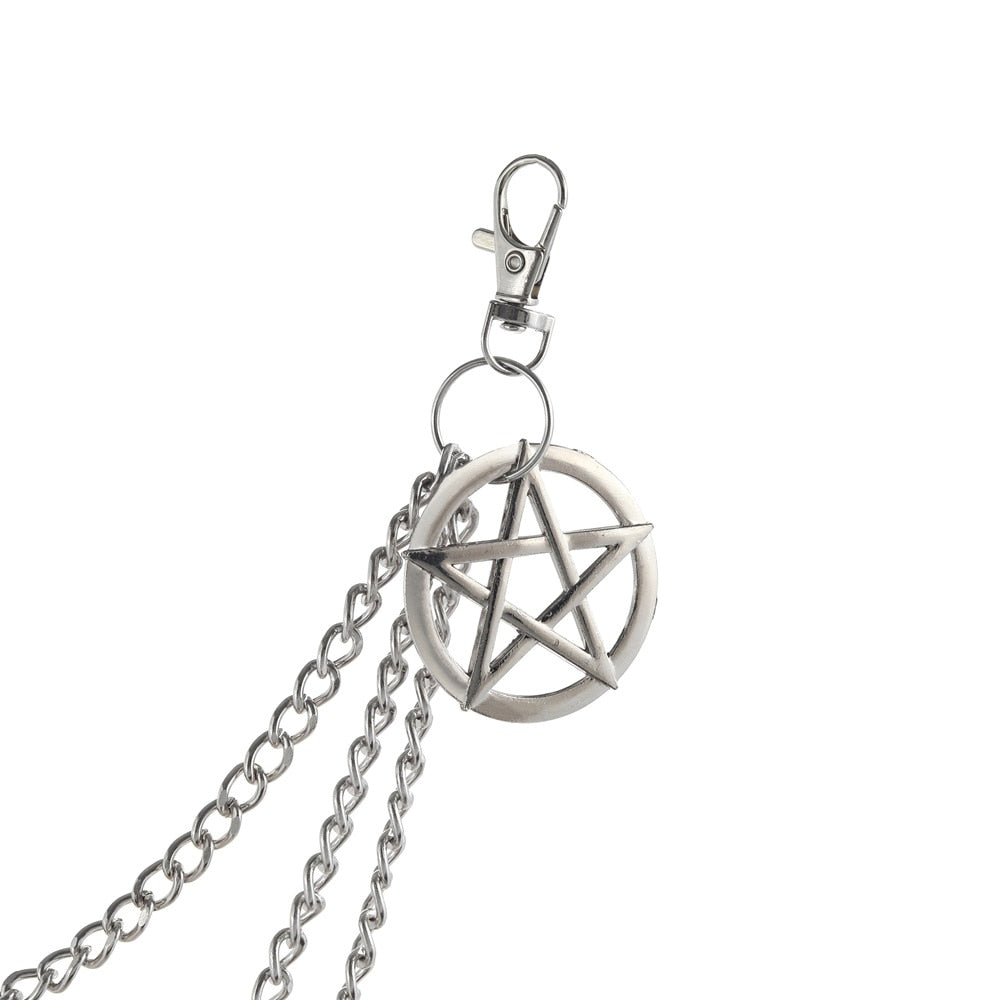 Gothic Pentagram Chains