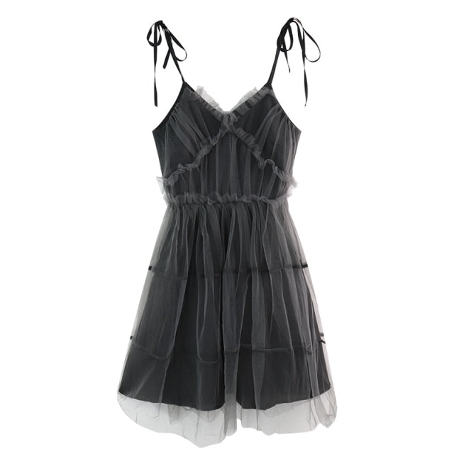 Gothic Fairy Mesh Mini Dress ROCK 'N DOLL Gothic Fairy Mesh Mini Dress ROCK 'N DOLL