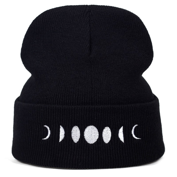 Gothic Moon Phases Beanie Hat