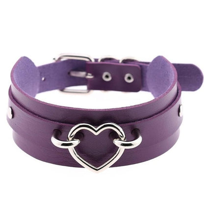 Gothic Harajuku Heart Choker Necklace