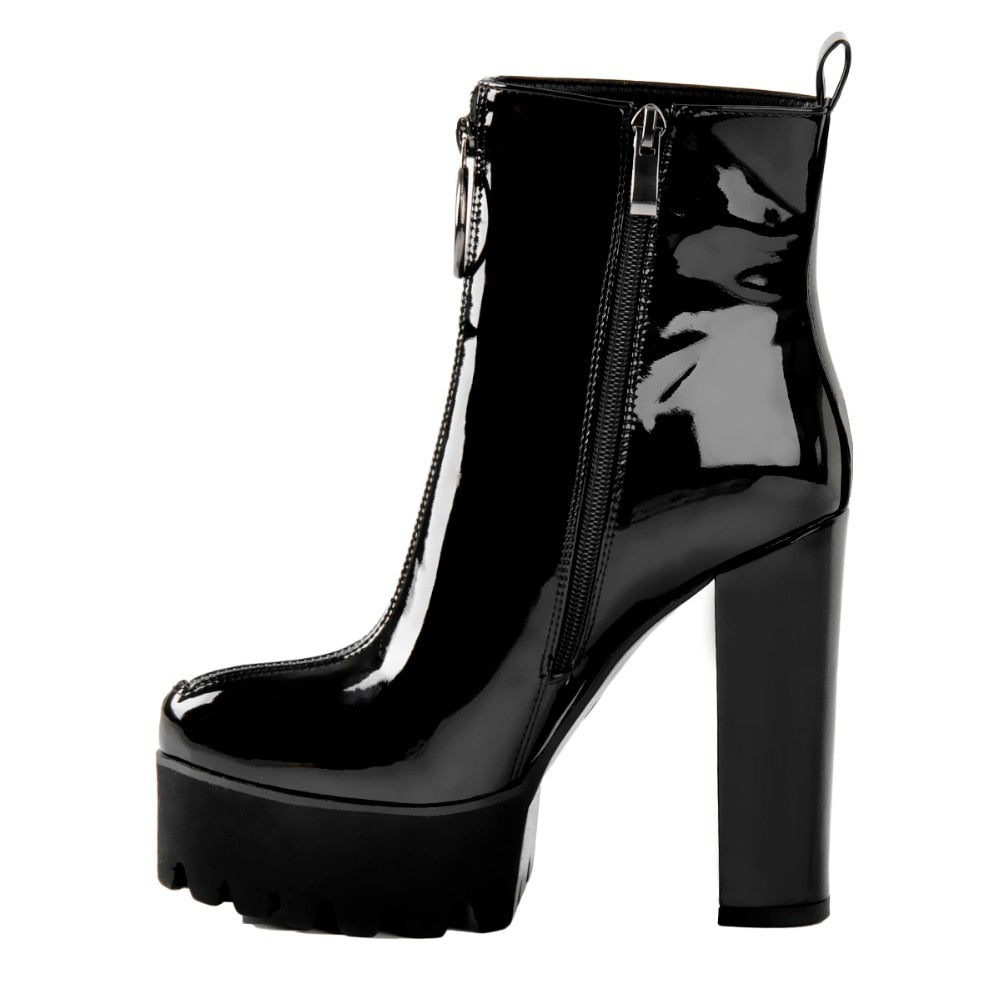 O ring zipper clearance boots